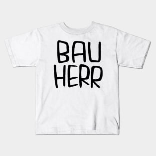 German Handwerker, Bauherr Kids T-Shirt